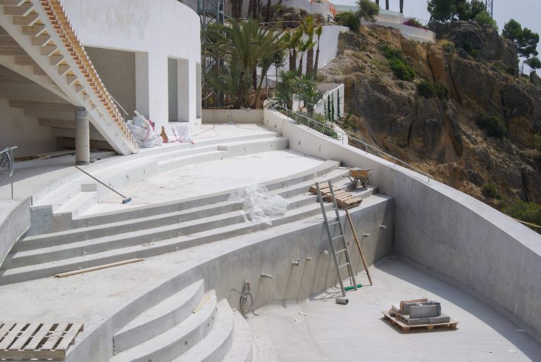 preparación de piscina casa pájaro - Ricardo Perelli